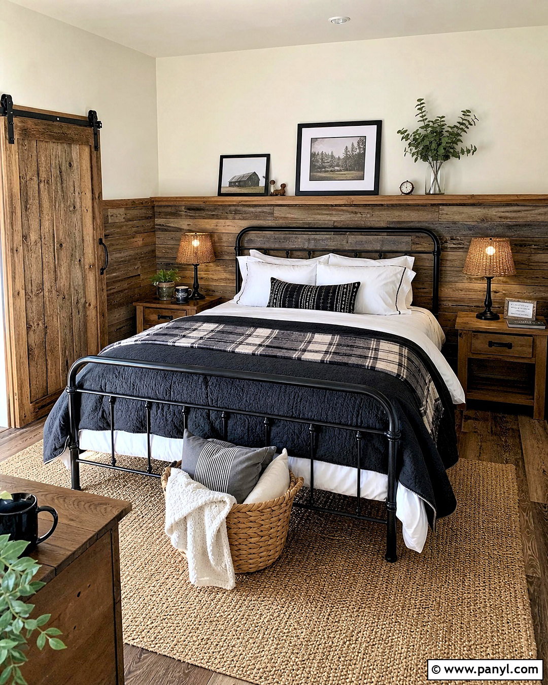Rustic Wood Half Wall Bedroom - 20 half wall bedroom ideas