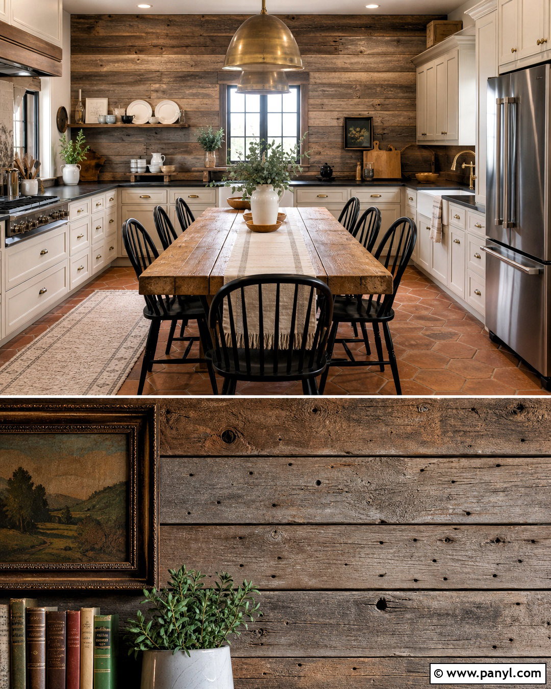 Rustic Wood Kitchen Wall - 20 wood interior walls