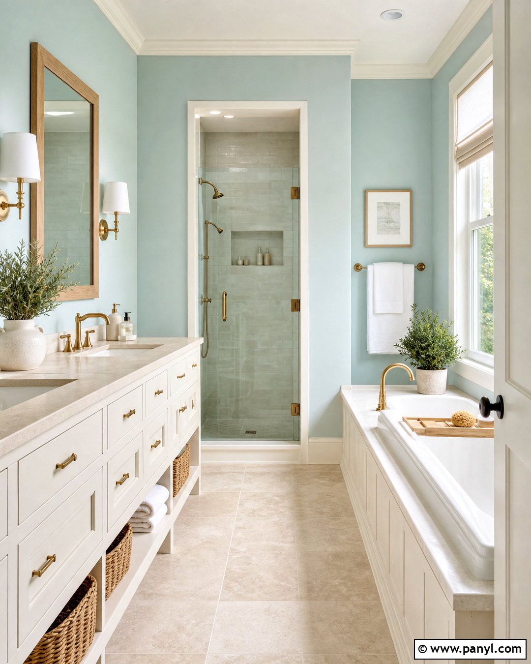 SW Alabaster With Sea Salt - 20 sw alabaster coordinating colors