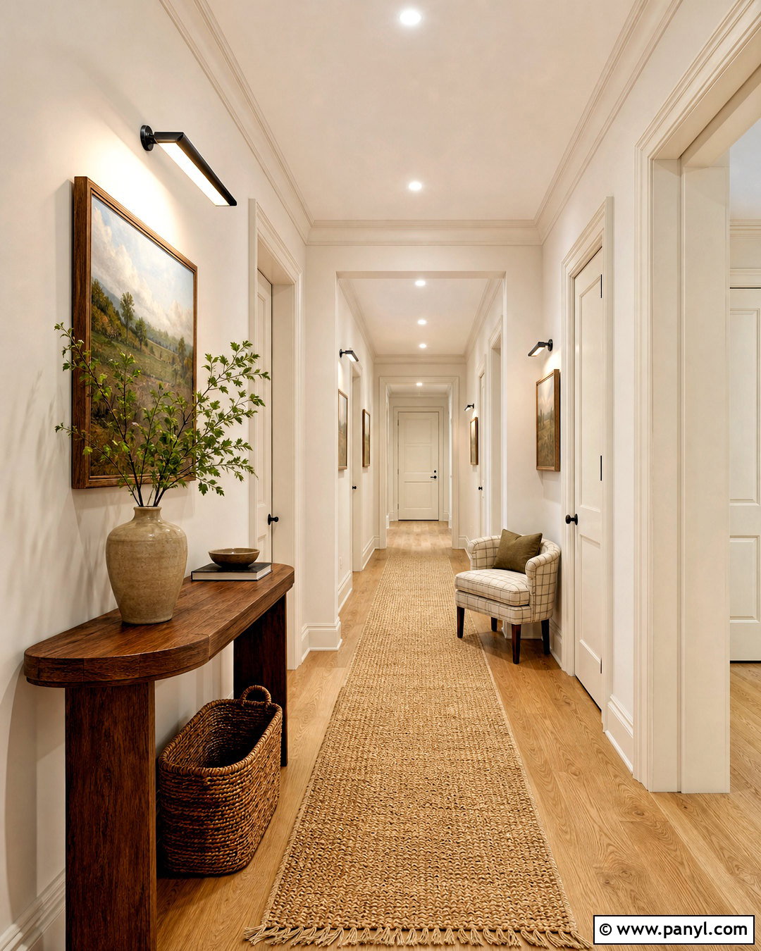 SW Creamy Hallway And Trim - 20 sw creamy paint ideas