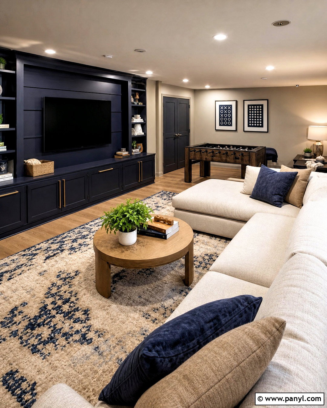 SW Dark Night Basement Lounge - 20 sw dark night ideas