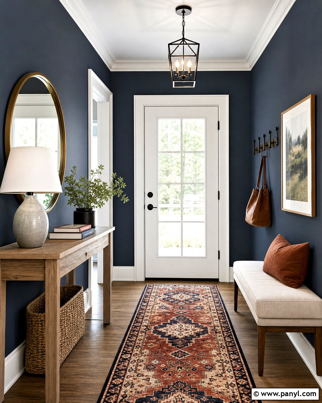 SW Dark Night Entryway - 20 sw dark night ideas