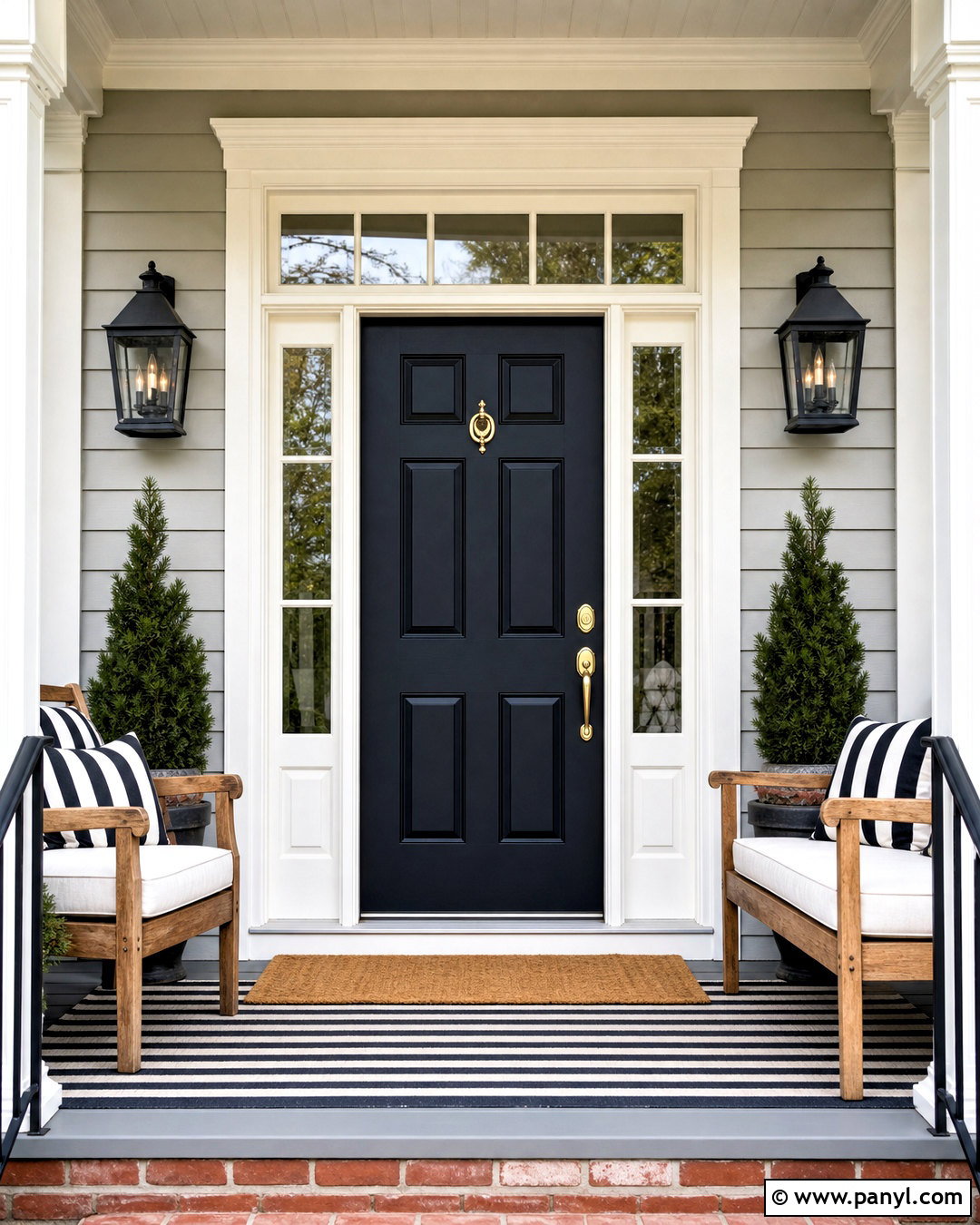 SW Dark Night Front Door - 20 sw dark night ideas
