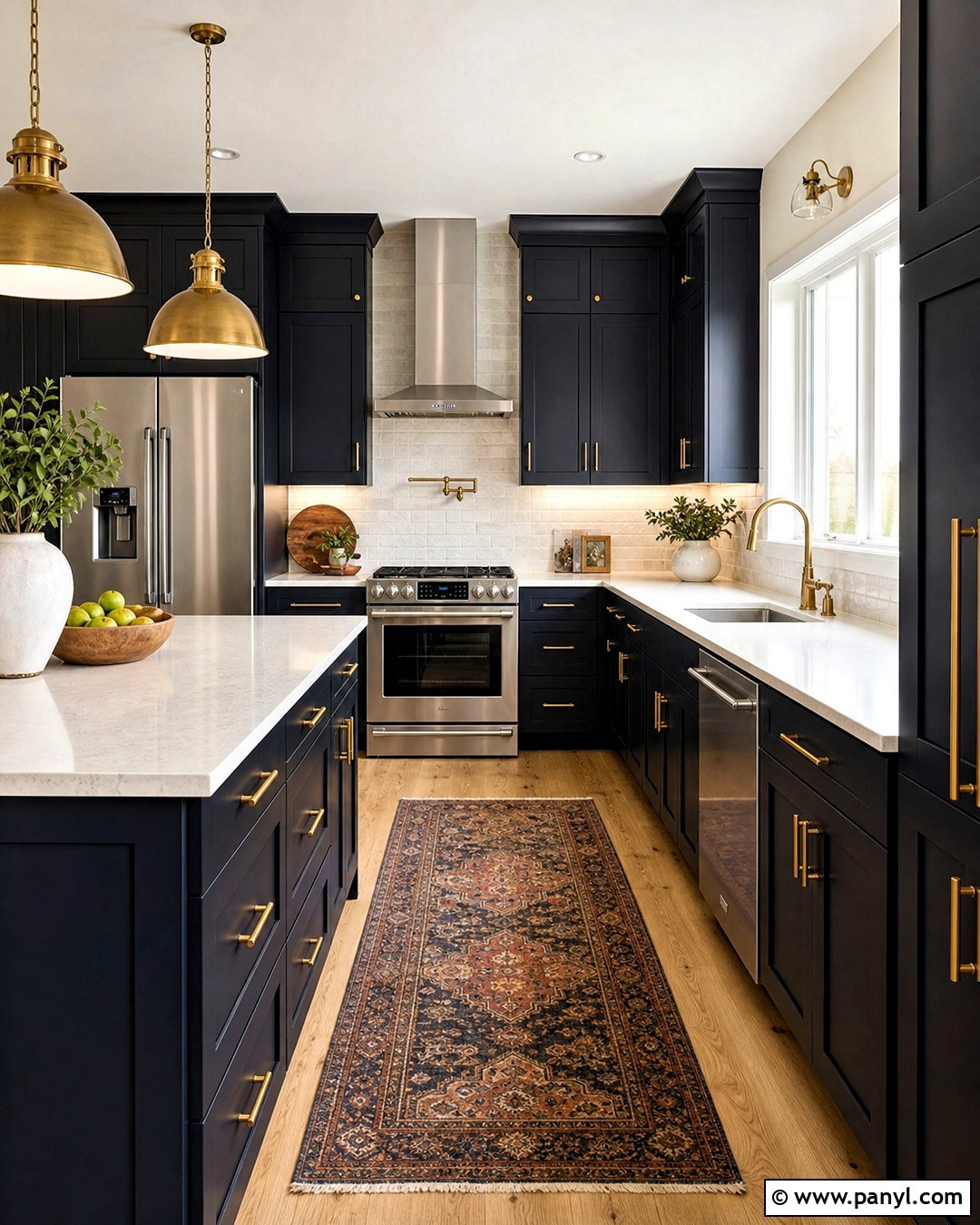 SW Dark Night Kitchen Cabinets - 20 sw dark night ideas