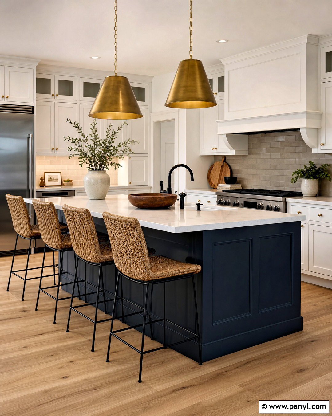 SW Dark Night Kitchen Island - 20 sw dark night ideas