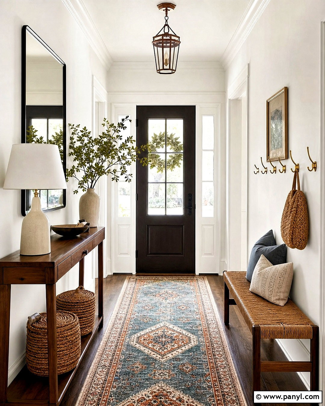 SW Pure White Entryway - 20 sw pure white walls