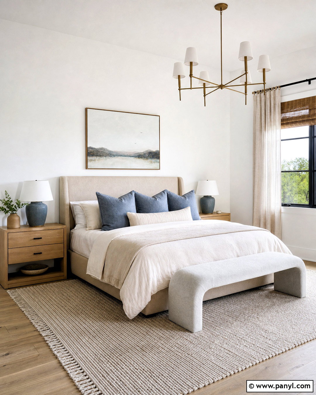 SW Pure White Serene Bedroom - 20 sw pure white walls