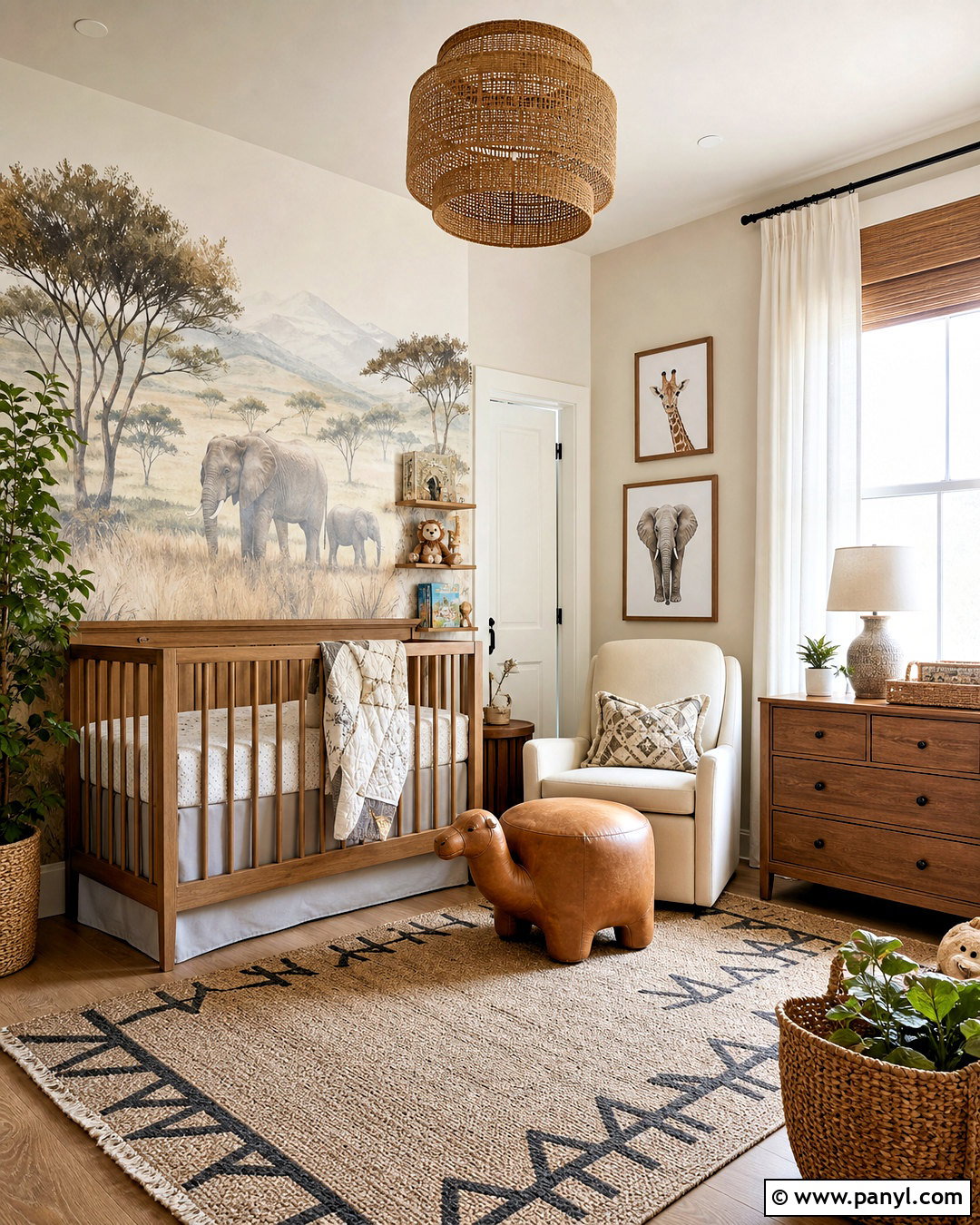 Safari Nursery - 20 unisex nursery ideas