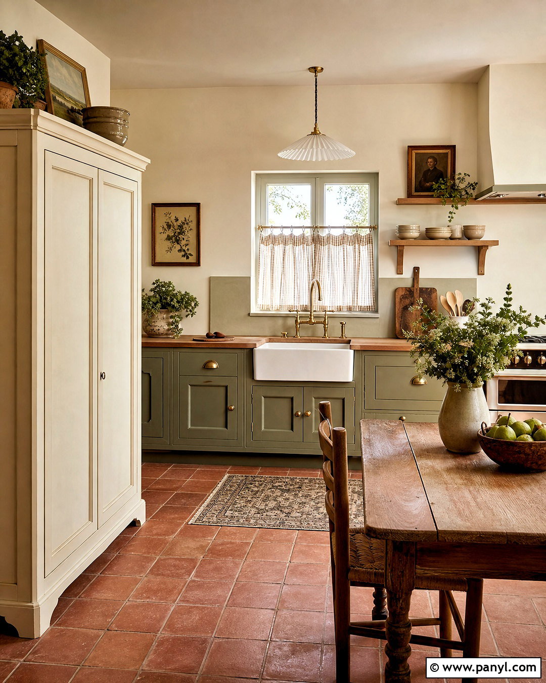 Sage And Cream Cottage Kitchen - 20 sage and cream kitchen ideas