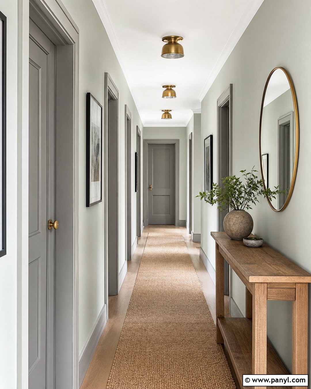 Sage And Grey Hallway Walls - 20 Sage And Grey Walls