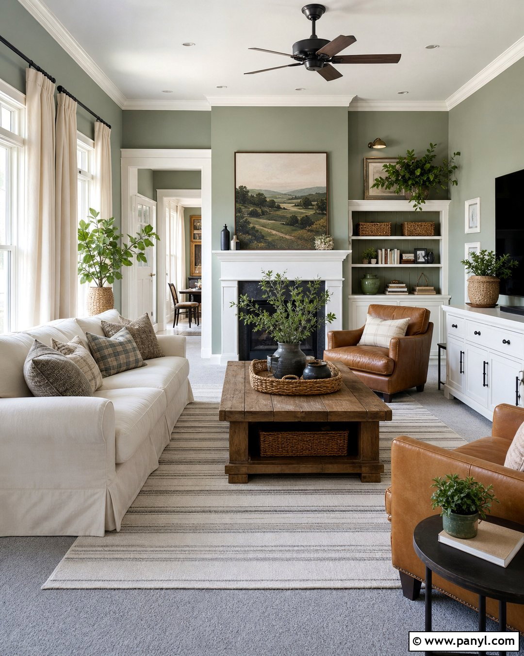 20 Sage Walls Grey Carpet Ideas: Cozy, Balanced Room Pairings