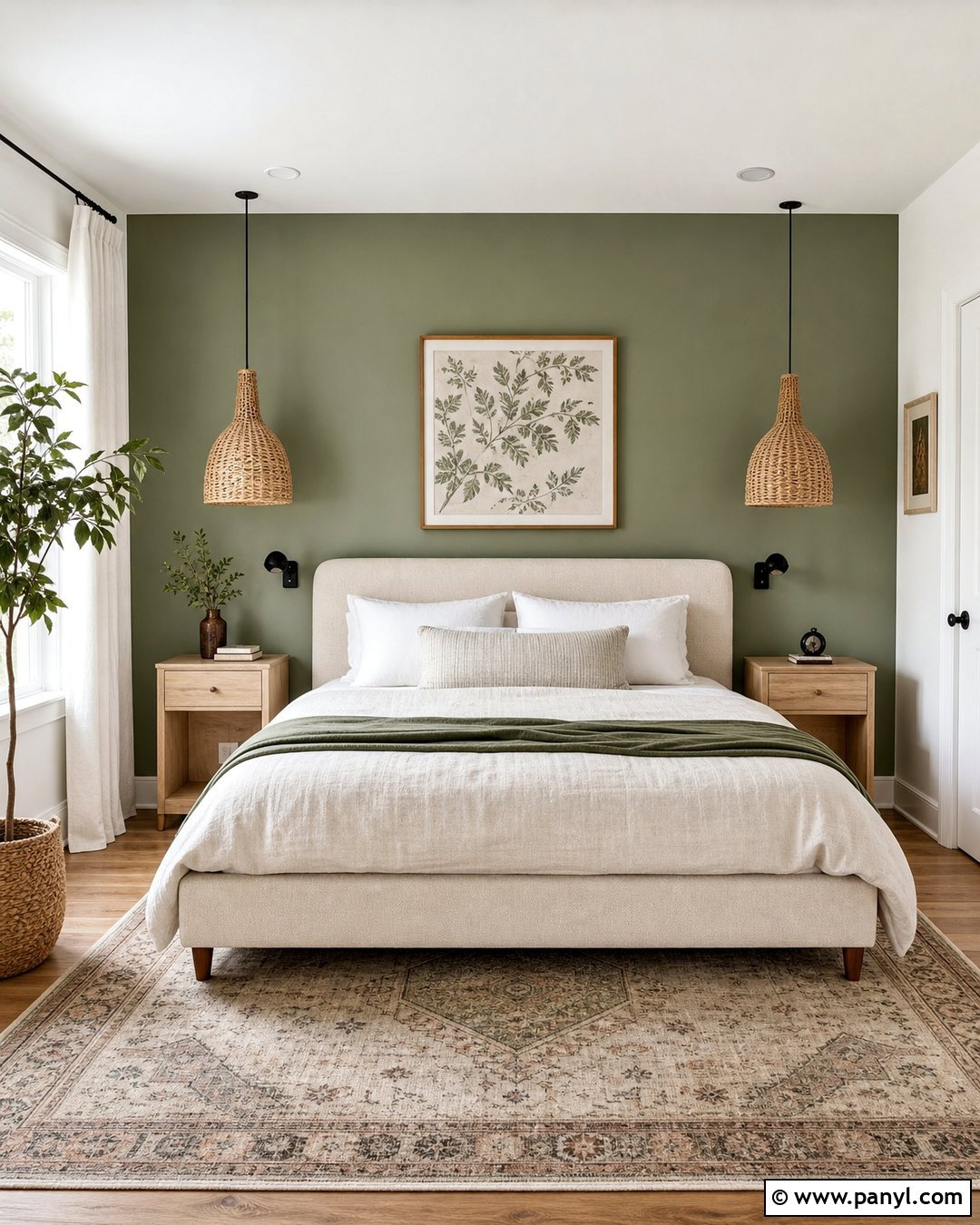 Sage Green Accent Wall - 20 Accent Wall Color For White Room Ideas