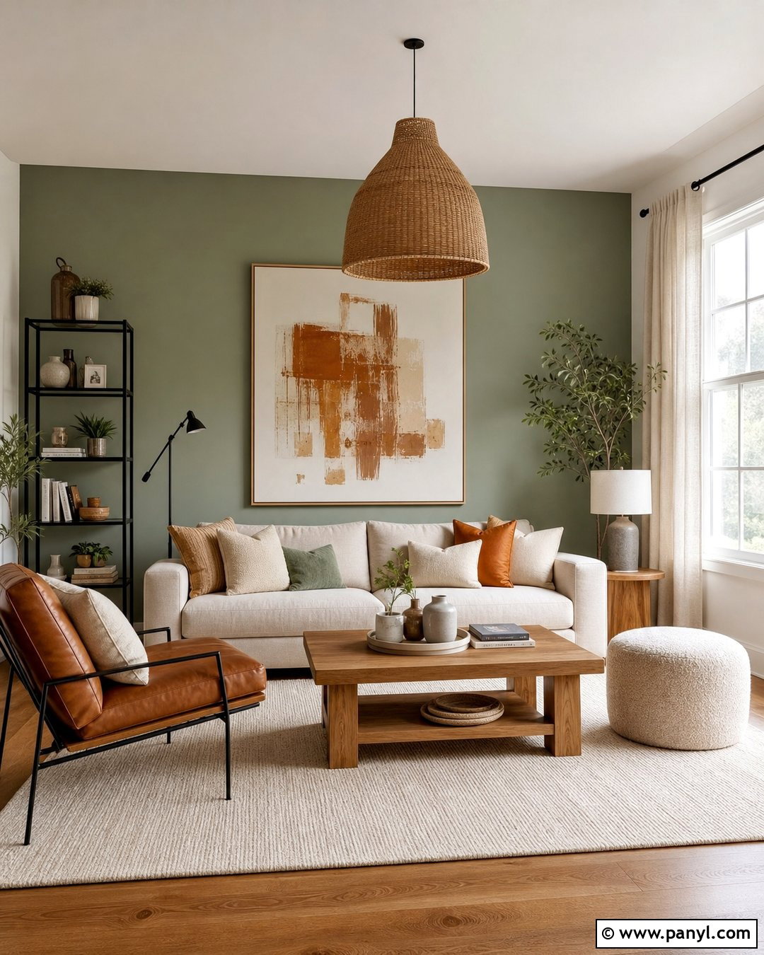 Sage Green Accent Wall - 25 Sage Green Painted Walls