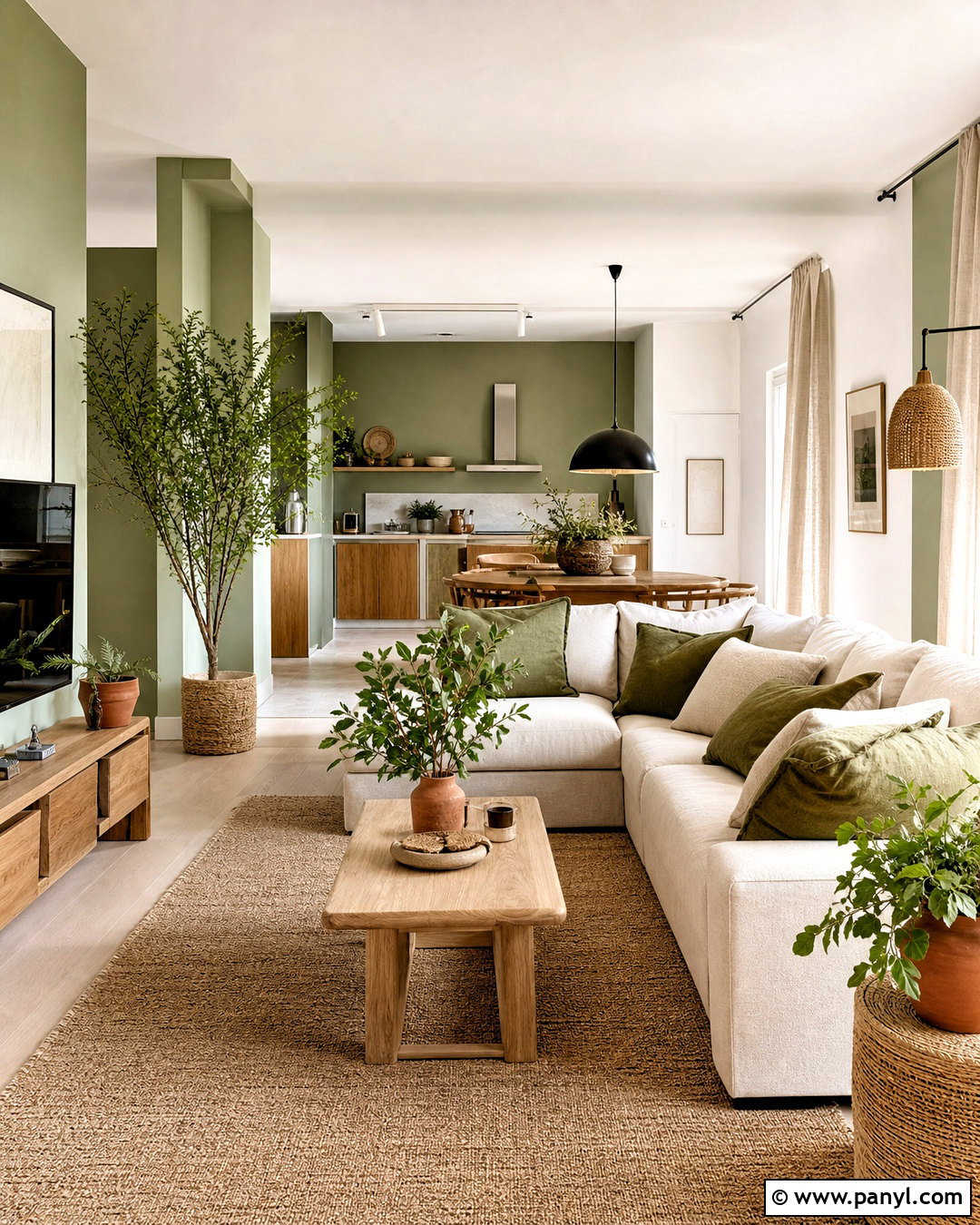 Sage Green And Beige Apartment Color Palette - 20 apartment color palette ideas