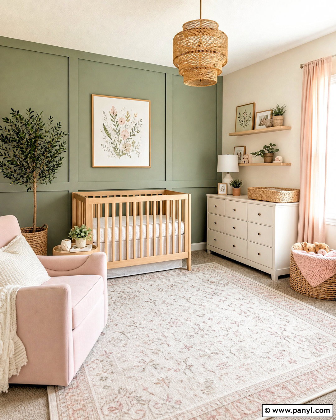 Sage Green And Blush Baby Girl Bedroom Paint - 20 baby girl bedroom paint ideas