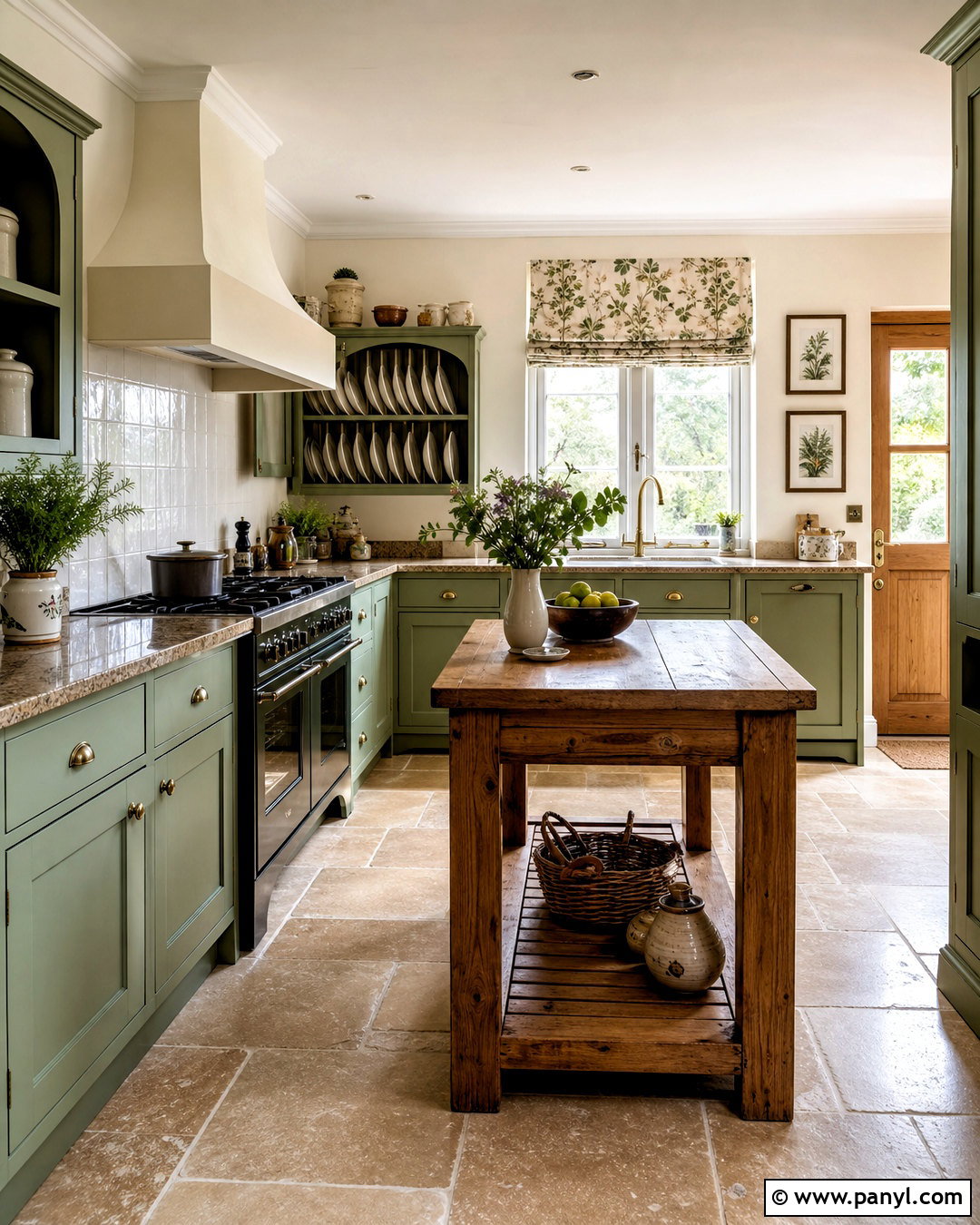 Sage Green And Cream English Country Kitchen - 20 sage green and cream kitchen ideas