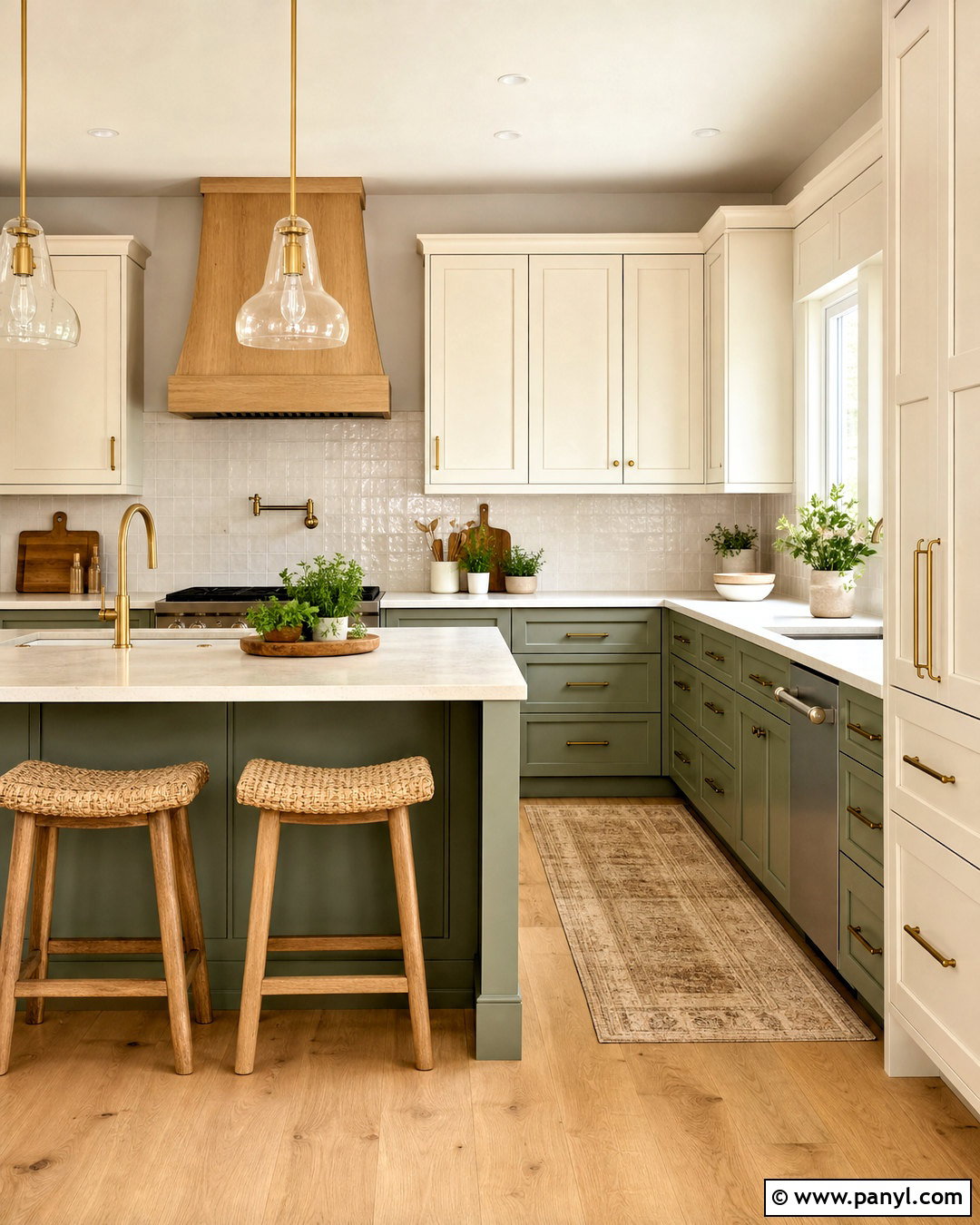 Sage Green And Cream Kitchen Color Combination - 20 kitchen colour combination ideas