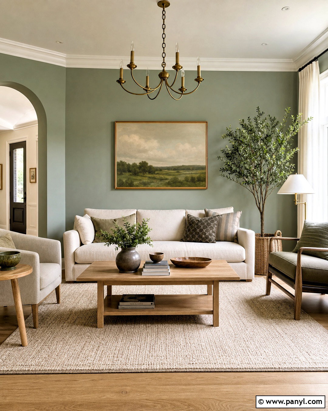 Sage Green And Cream Living Room - 20 green and neutral living room ideas