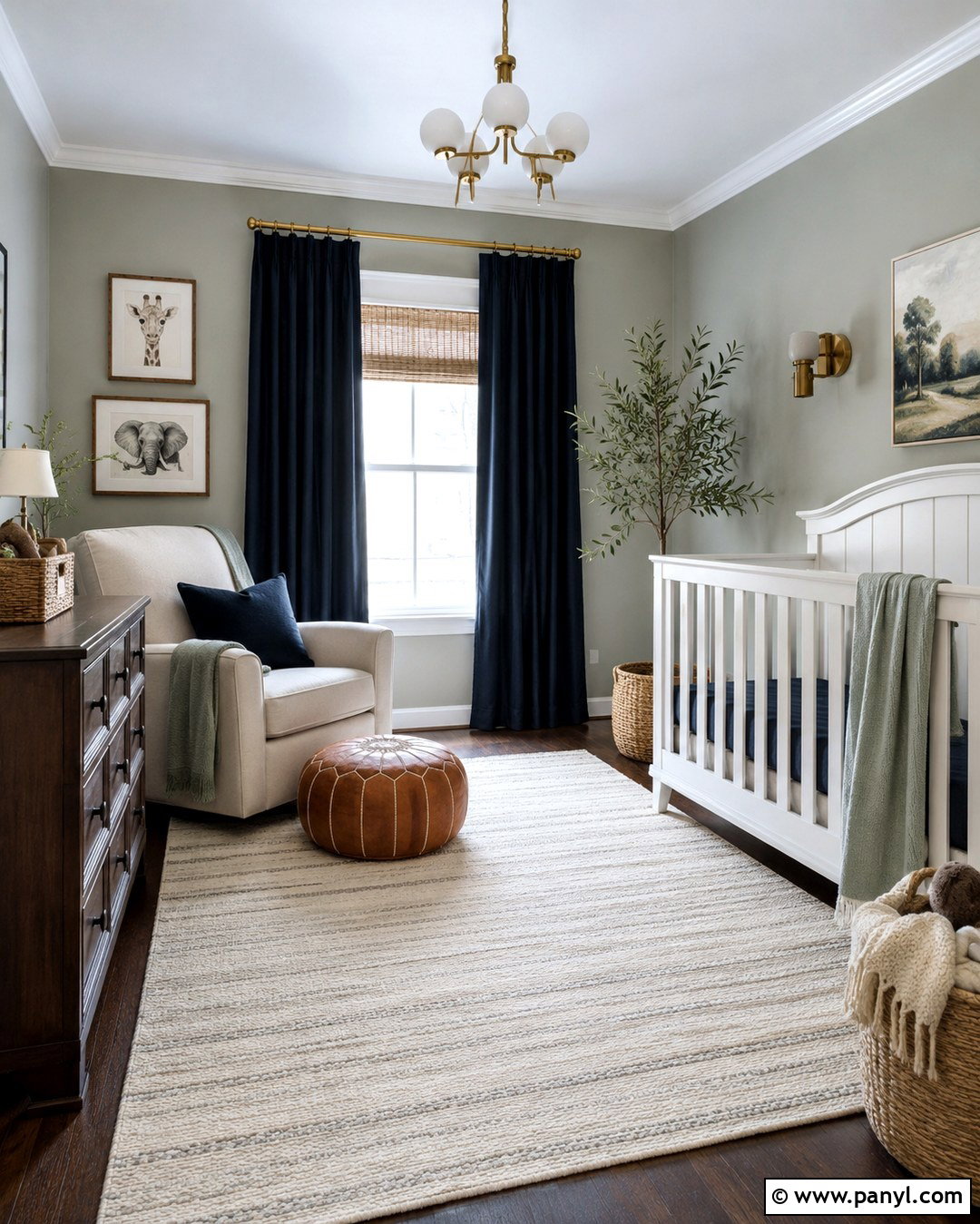 Sage Green And Navy Nursery - 20 Sage Green Wall Nursery Ideas