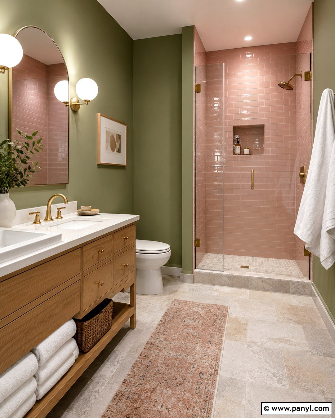 Sage Green And Pink Bathroom Walls - 20 sage green and pink walls