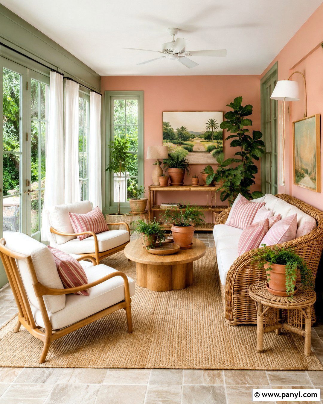 Sage Green And Pink Sunroom Walls - 20 sage green and pink walls