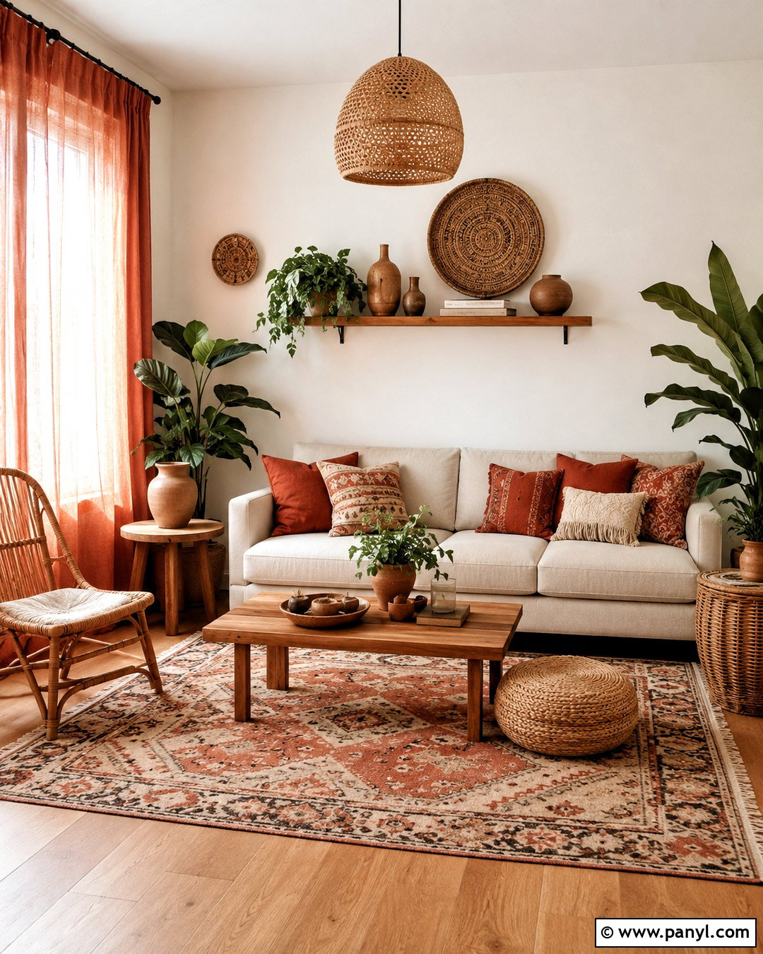 Sage Green And Rust Boho Color Palette - 20 boho chic color palette ideas
