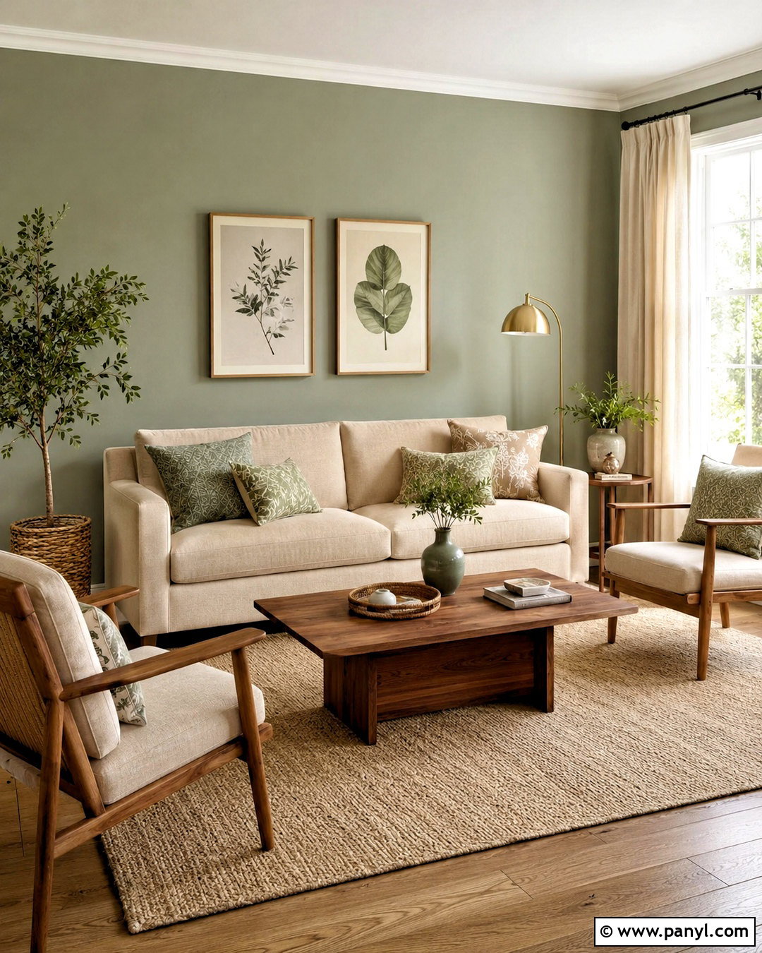 Sage Green And Warm Beige Color Combination - 20 color combination for home ideas