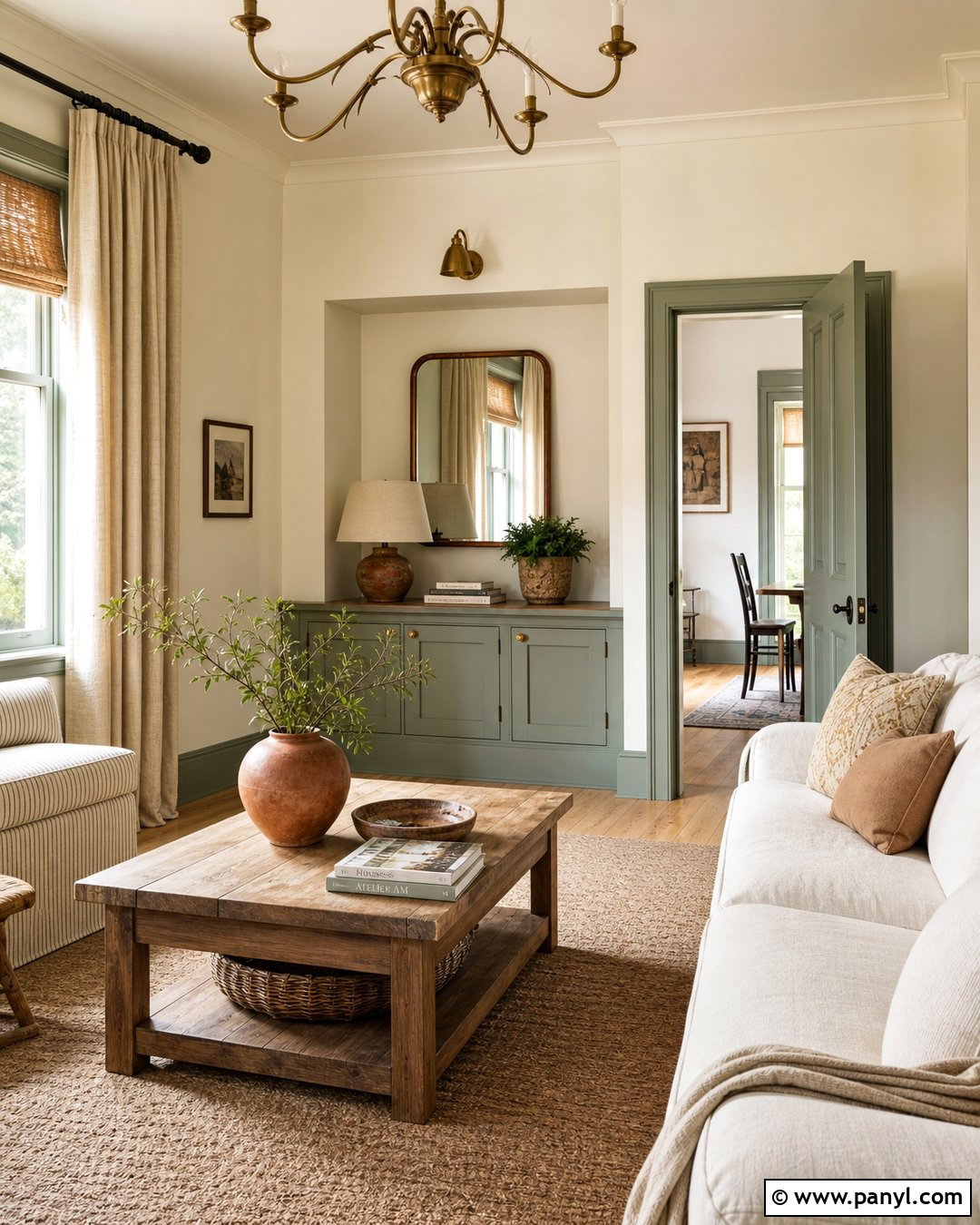 Sage Green Baseboards And Trim - 35 Baseboards And Trim Color Ideas
