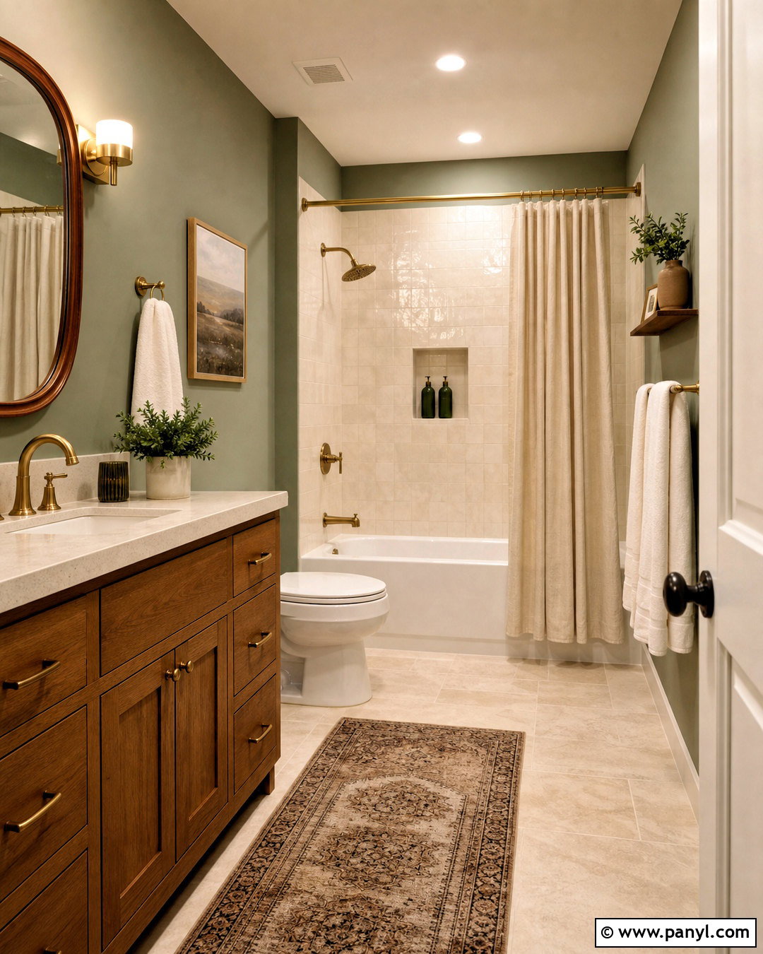 Sage Green Bathroom - 20 bathroom design ideas