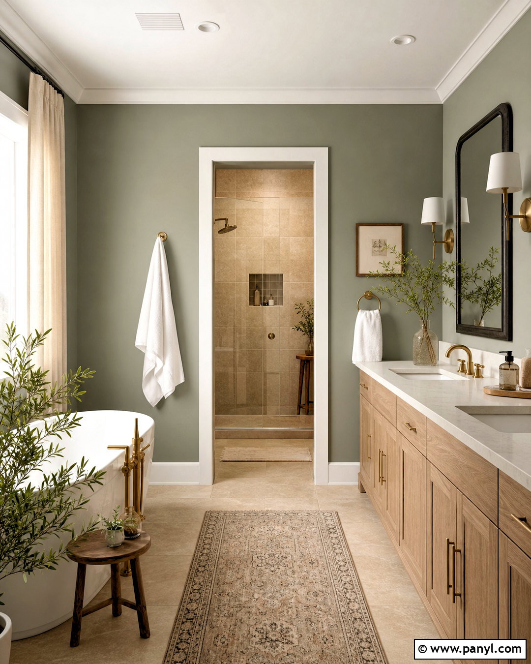 Sage Green Bathroom Paint - 20 popular bathroom paint colors