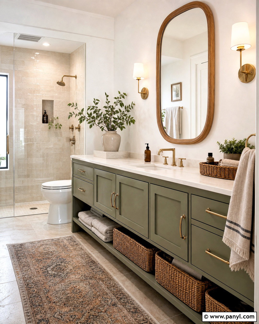 Sage Green Bathroom Vanity - 20 bathroom vanity color ideas