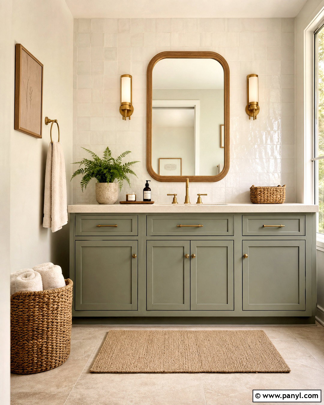 Sage Green Bathroom Vanity - 20 bathroom vanity paint ideas