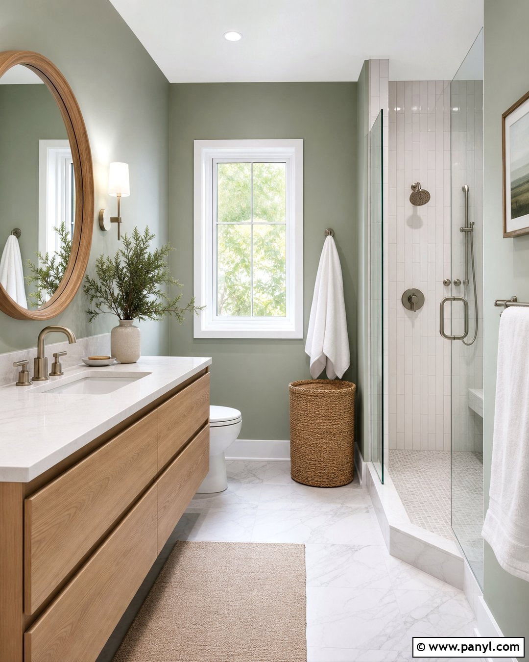 Sage Green Bathroom Walls - 25 Sage Green Painted Walls