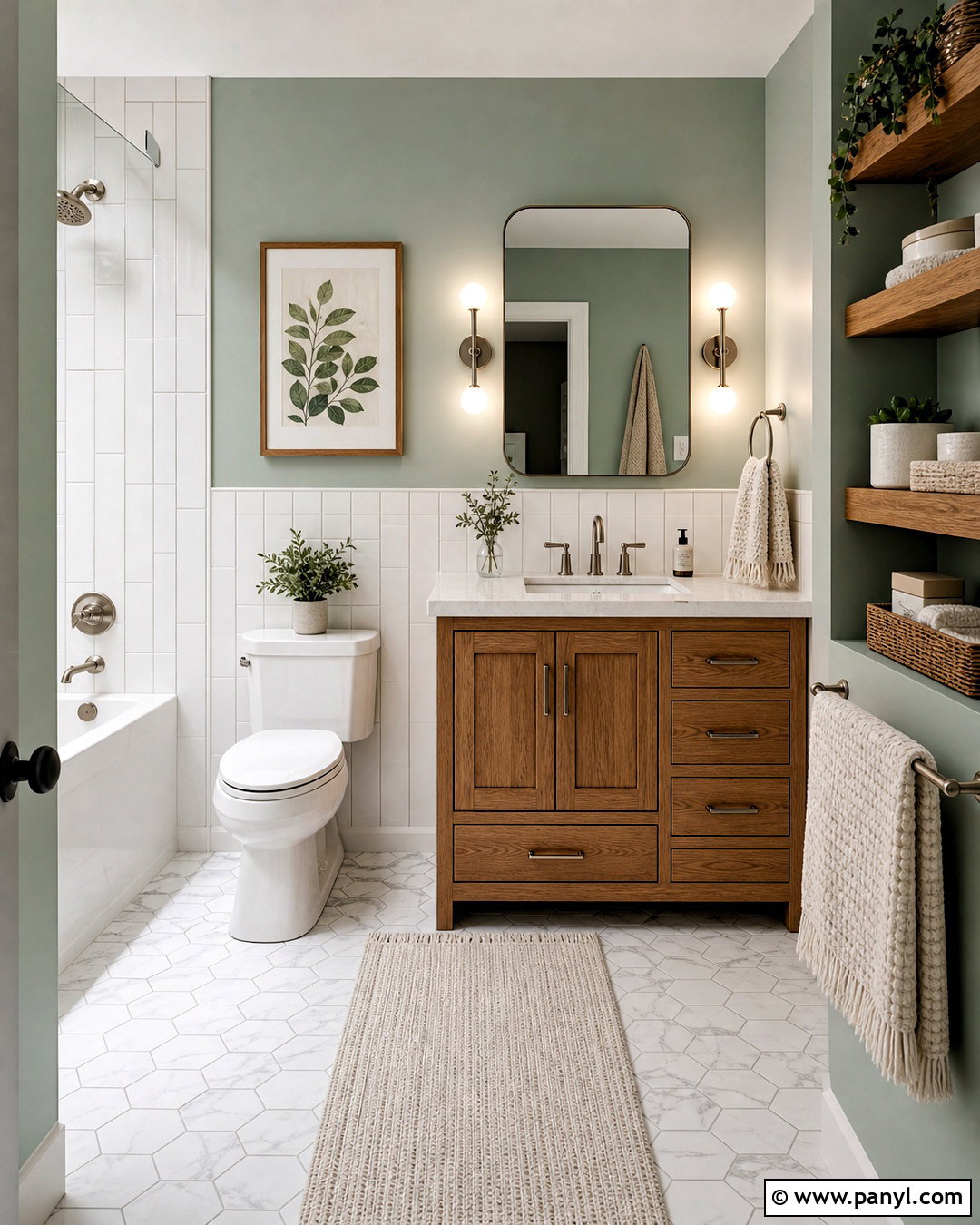 Sage Green Bathroom Walls - 20 sage wall color ideas
