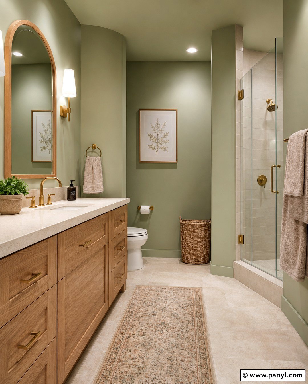 Sage Green Bathroom Walls - 20 Bathroom Wall Colors 2027