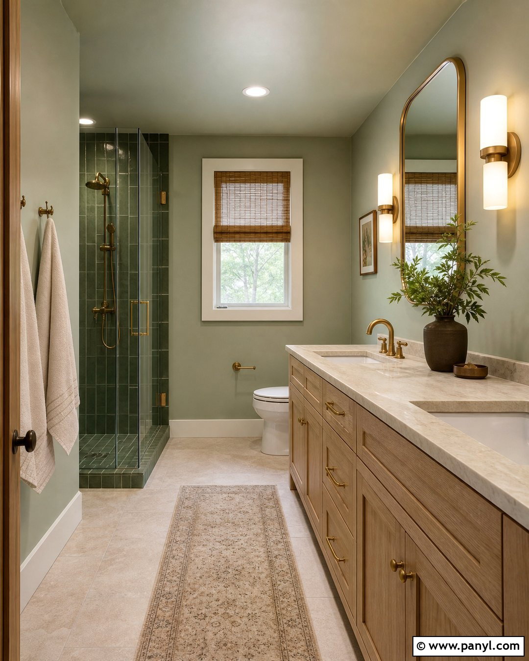 Sage Green Bathroom - 25 Bathroom Color Trends 2027