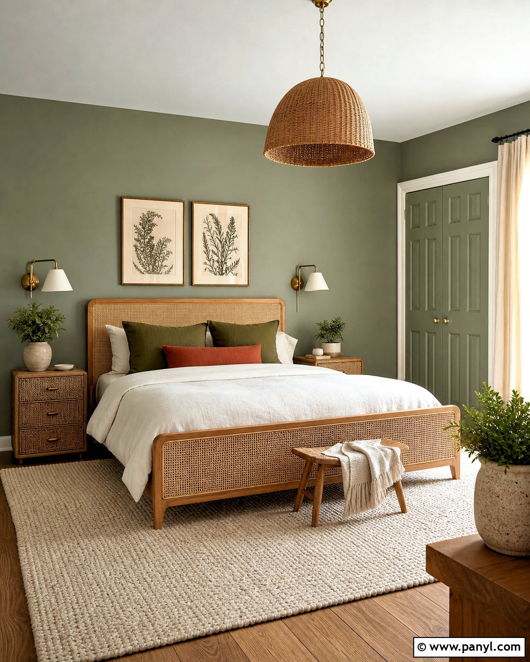 Sage Green Bedroom - 20 room color ideas bedroom paint design ideas