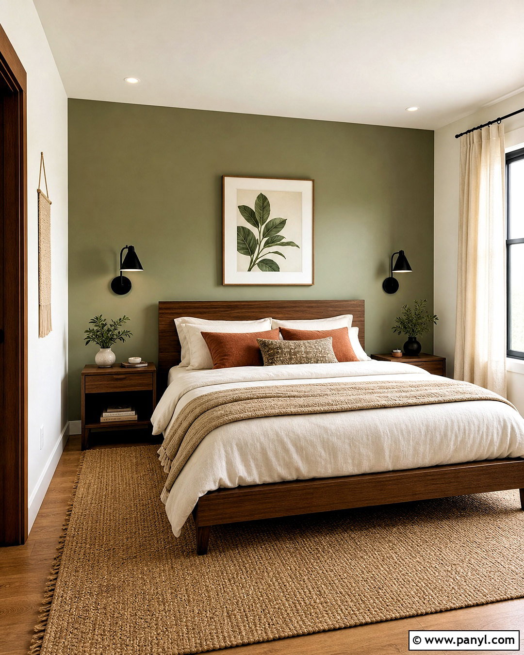 Sage Green Bedroom Accent Wall - 20 small bedroom accent wall ideas