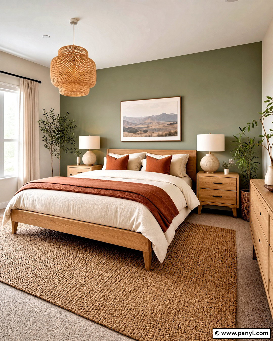 Sage Green Bedroom Accent Wall - 20 accent wall colors bedroom ideas