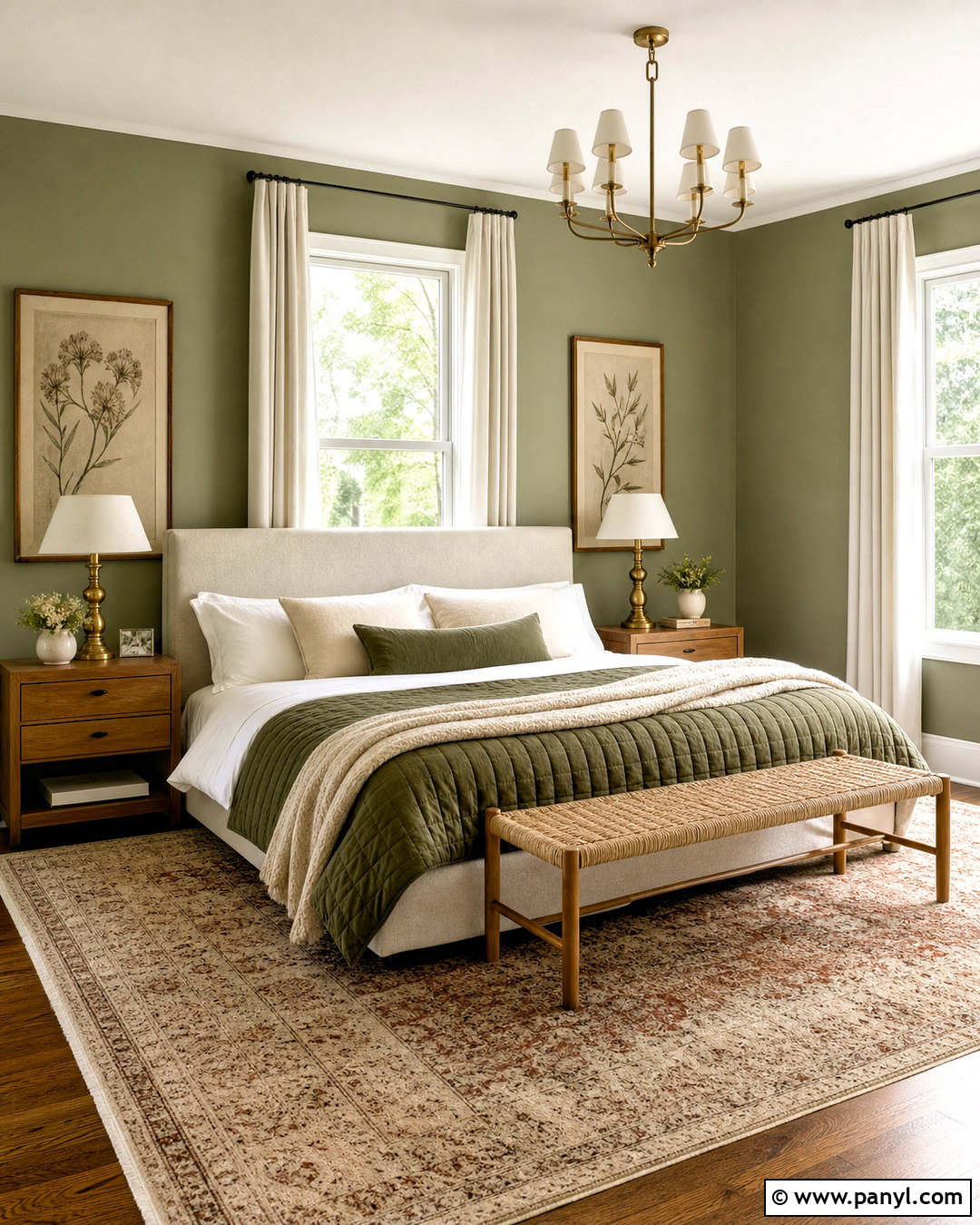 Sage Green Bedroom Color Scheme - 20 room colour ideas