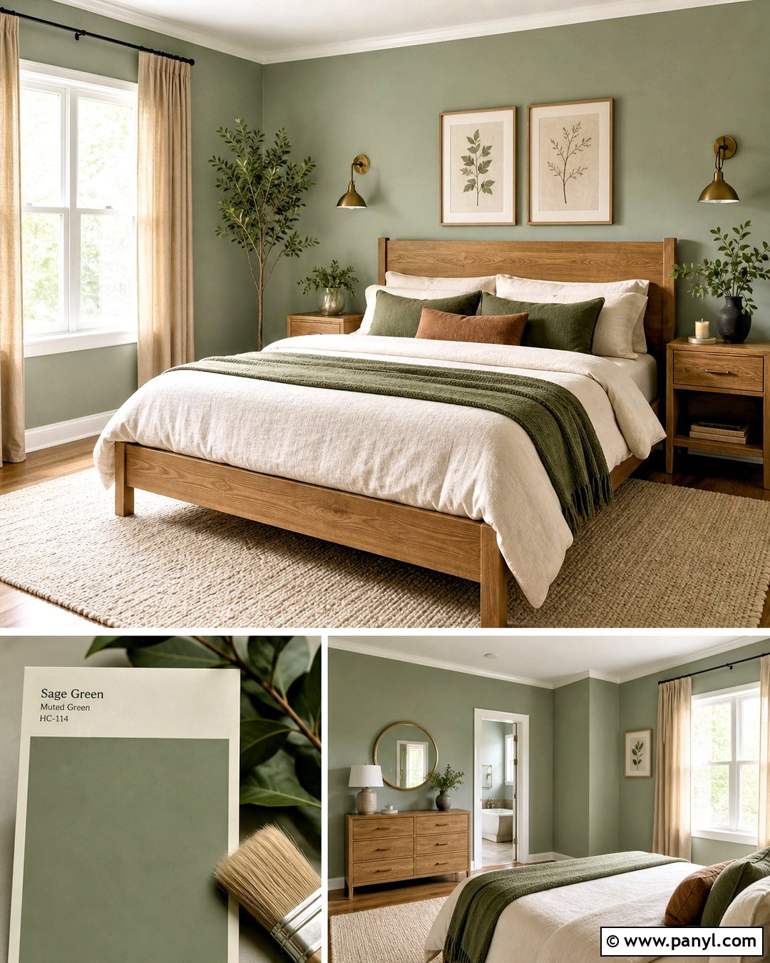 Sage Green Bedroom Paint Color - 20 room paint colour ideas