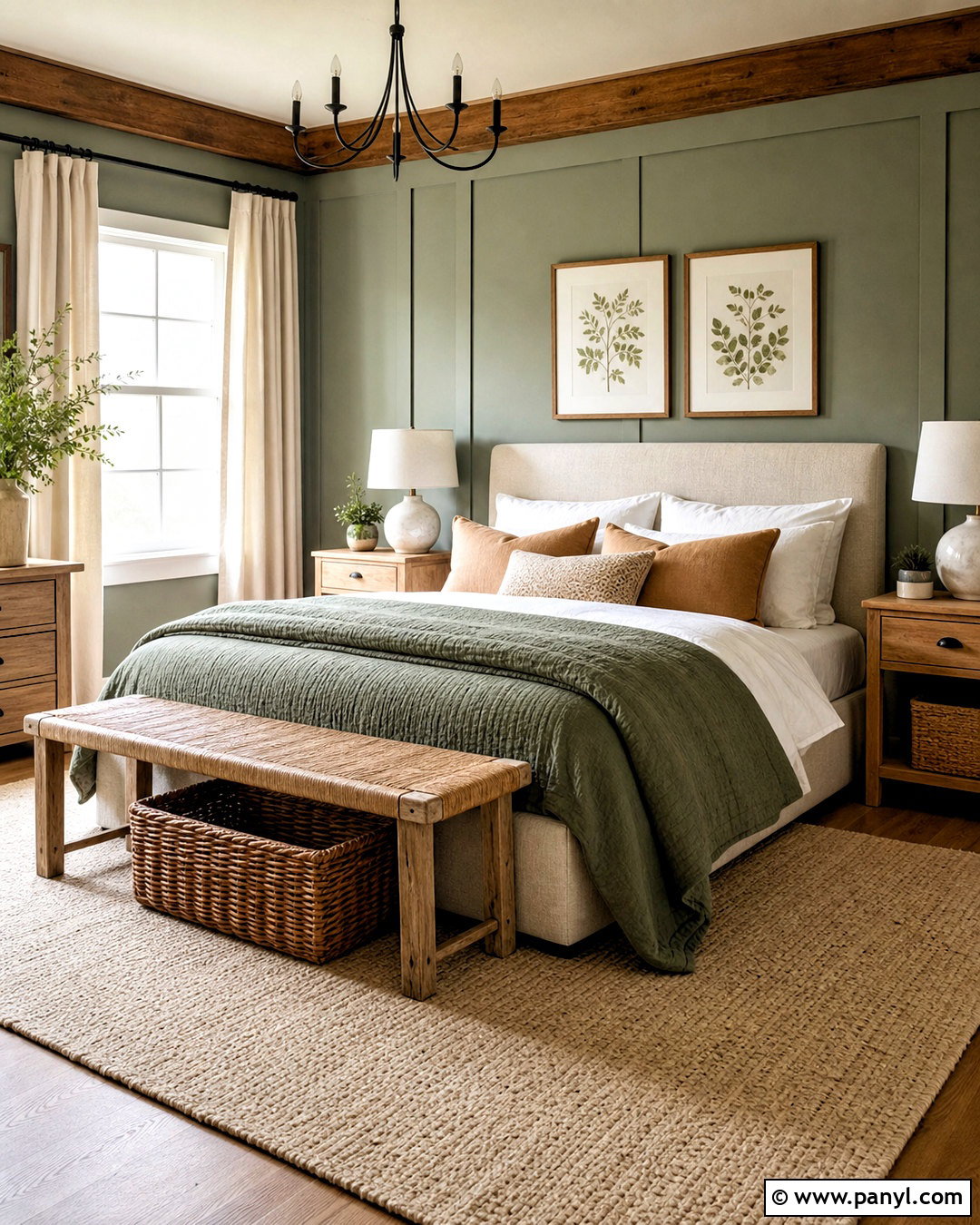 Sage Green Bedroom Paint Color - 20 cozy bedroom paint colors