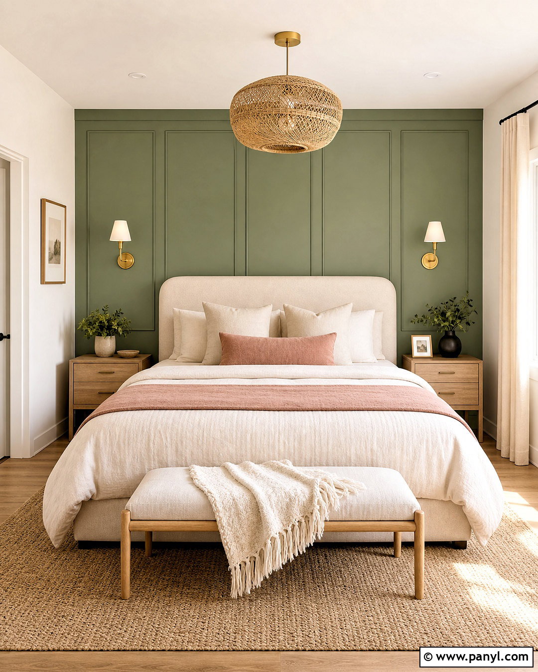 Sage Green Bedroom Wall - 20 green statement wall ideas