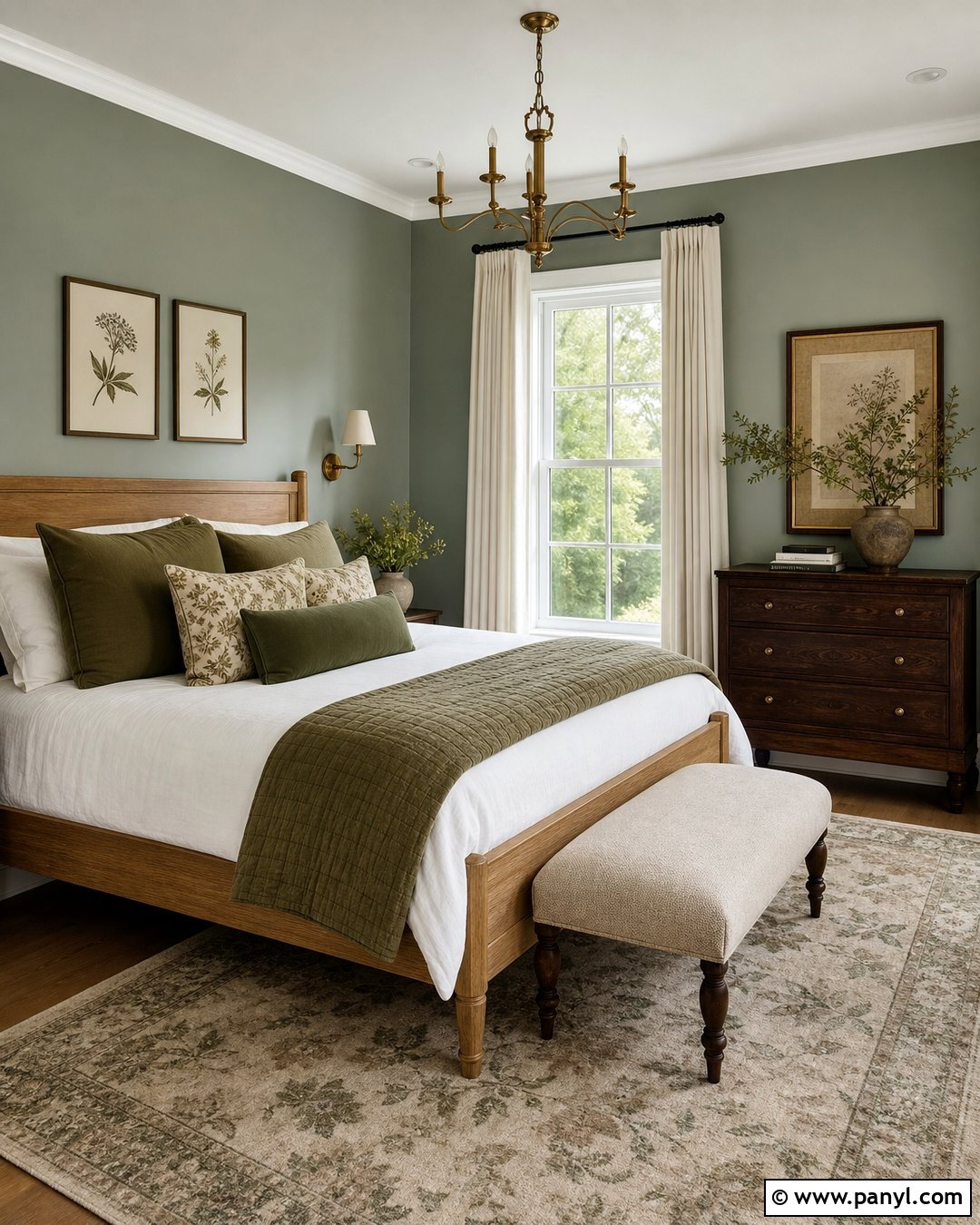 Sage Green Bedroom Wall Color - 25 Elegant Wall Colors