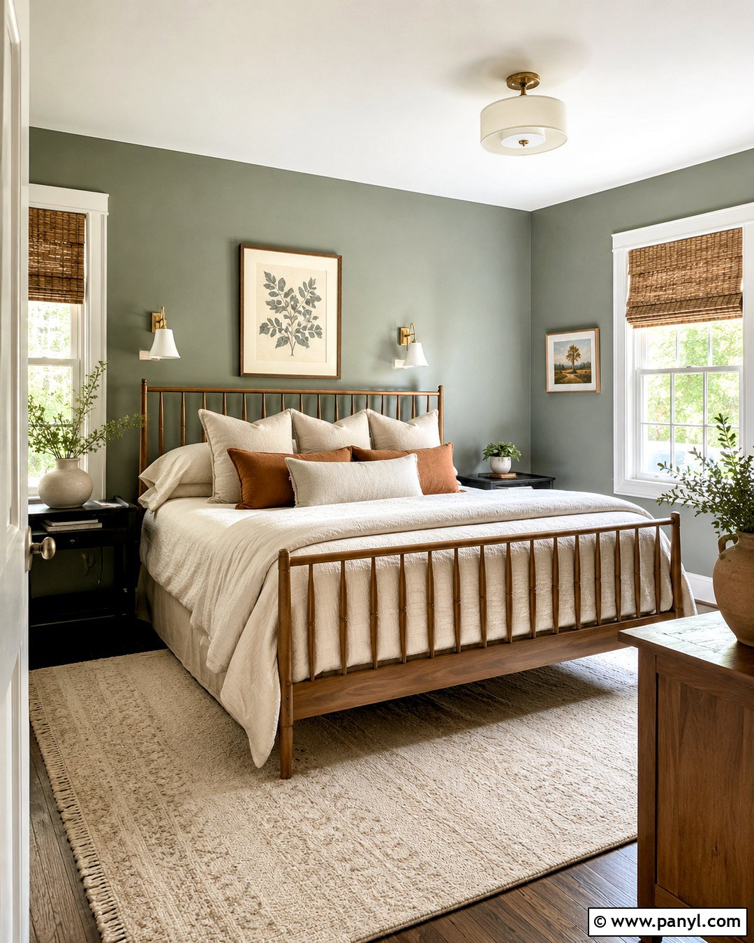 Sage Green Bedroom Walls - 35 Wall Paint Bedroom Ideas
