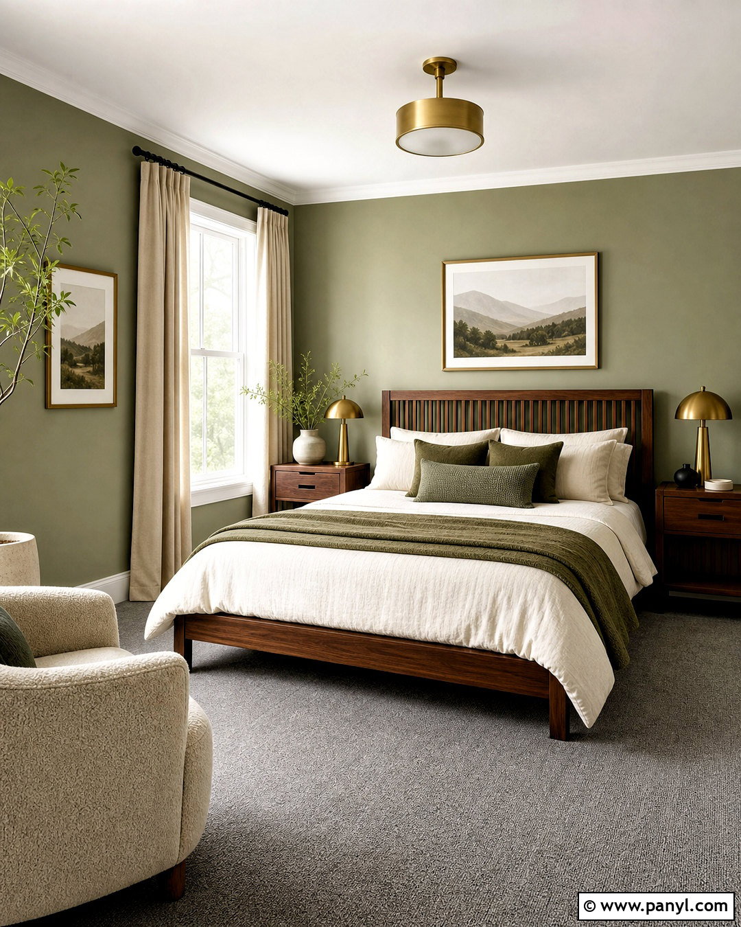 Sage Green Bedroom With Grey Carpet - 20 bedroom ideas grey carpet ideas