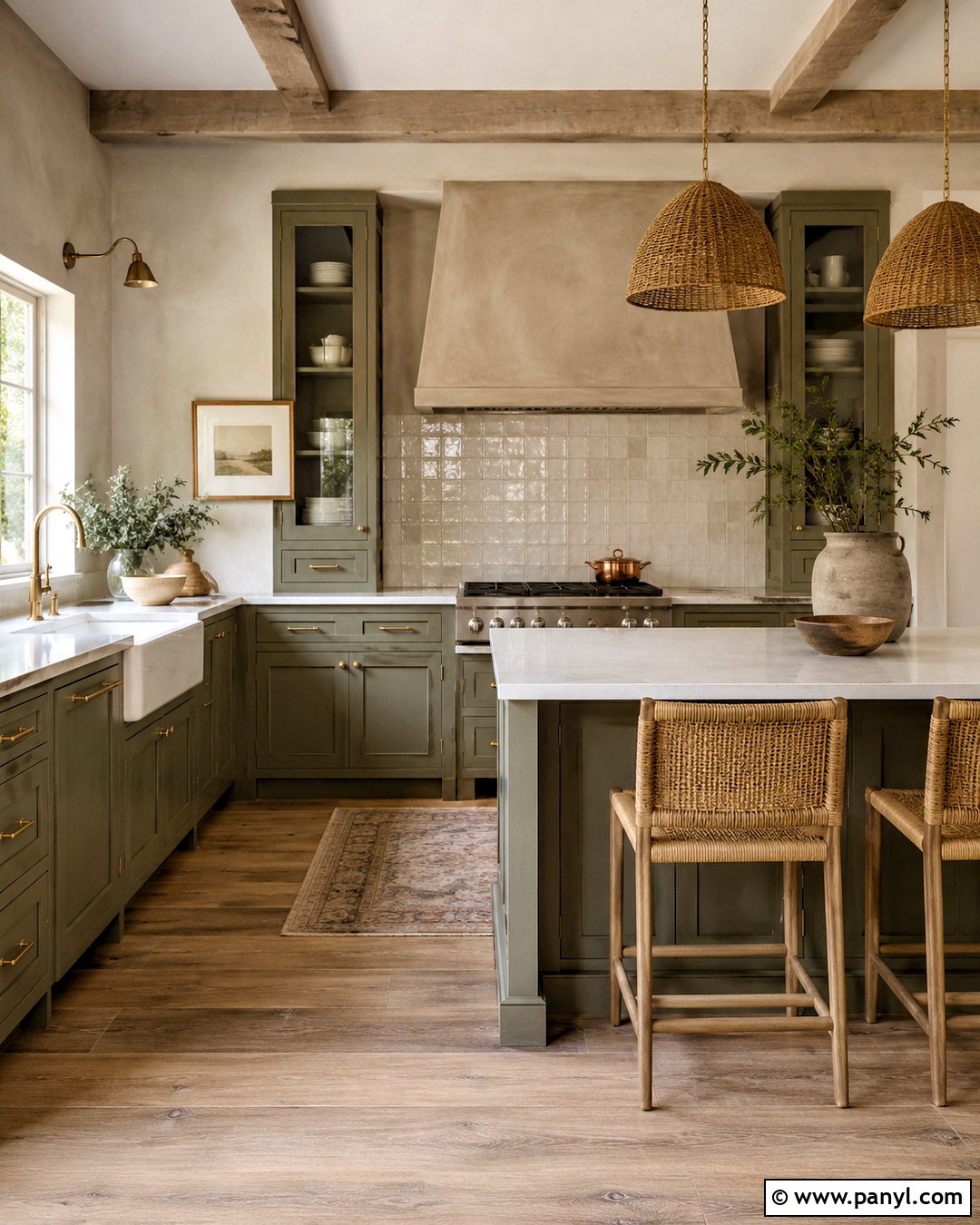 Sage Green Cabinets With Agreeable Gray Walls - 20 cabinet color with agreeable gray walls
