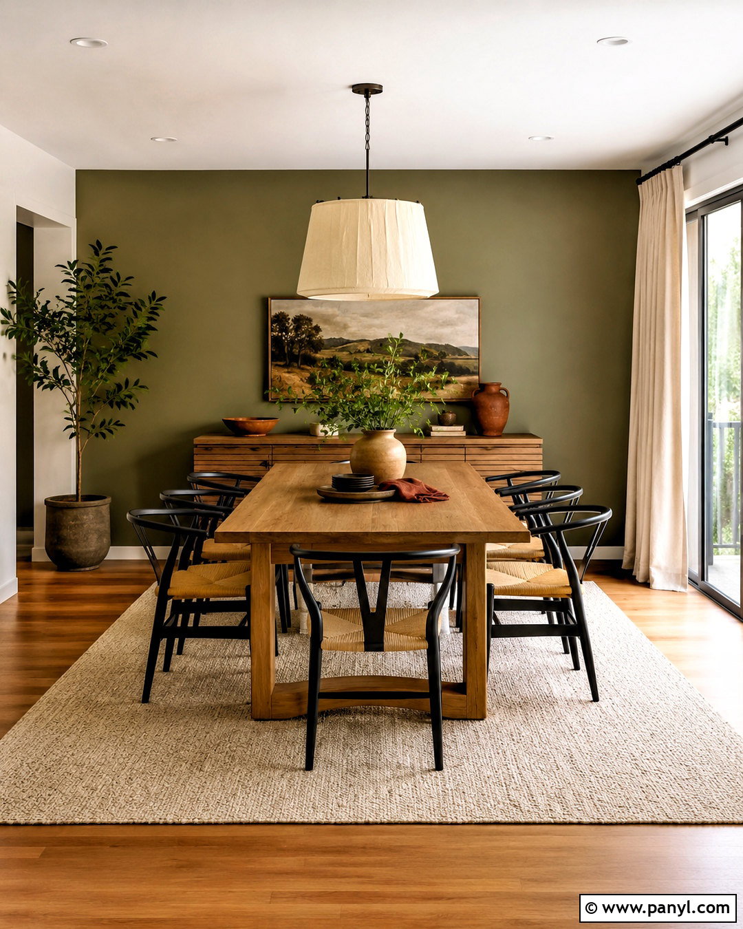 Sage Green Dining Room Accent Wall - 40 Sage Green Accent Wall Ideas