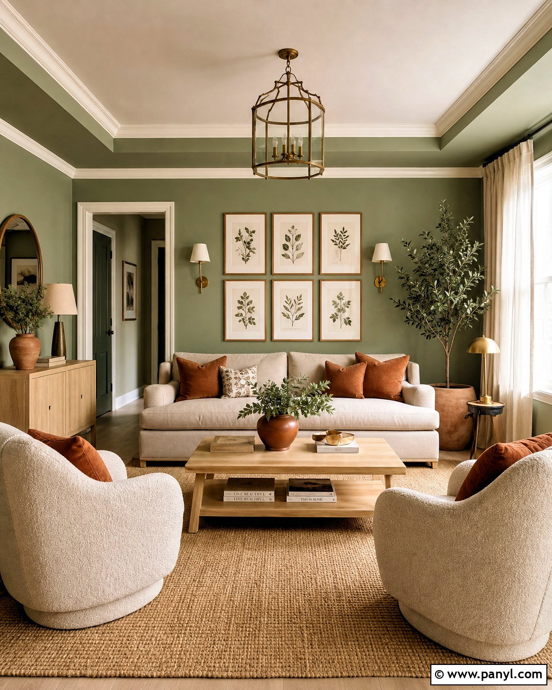 Sage Green Drawing Room Colour - 20 drawing room colour ideas