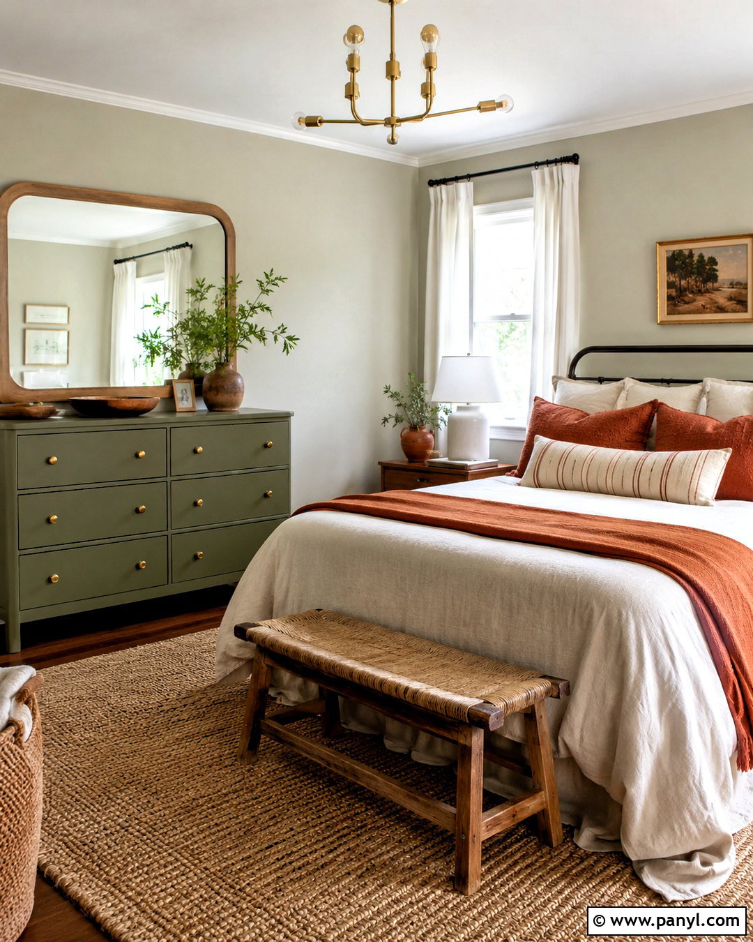 Sage Green Dresser - 20 dresser color ideas